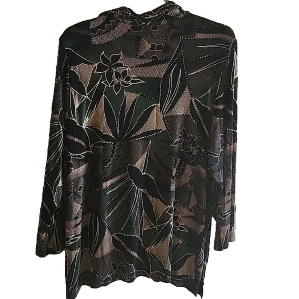 Hiroko Vintage Button-down Blouse L - Picture 4 of 9